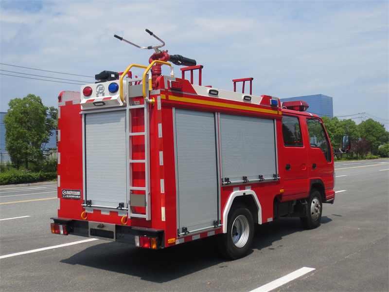 慶鈴(藍(lán)牌)泡沫消防車圖片