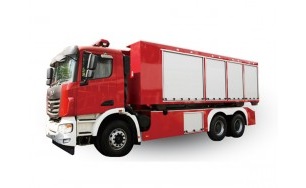 自卸式消防車